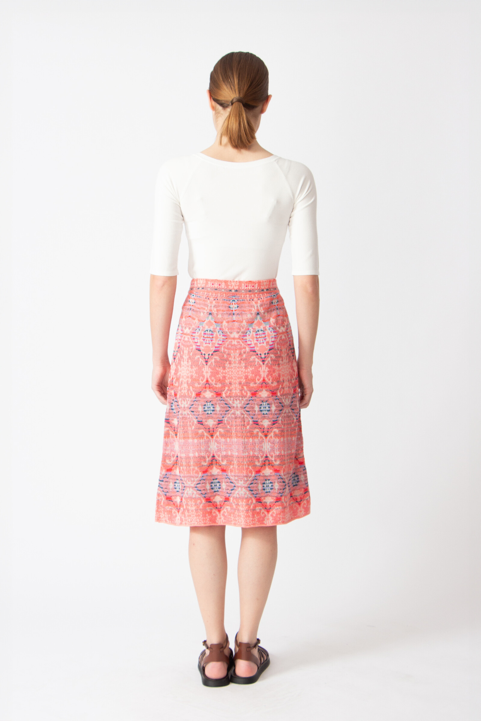 IVKO  Woman IVKO - Skirt Morocco Pattern Coral