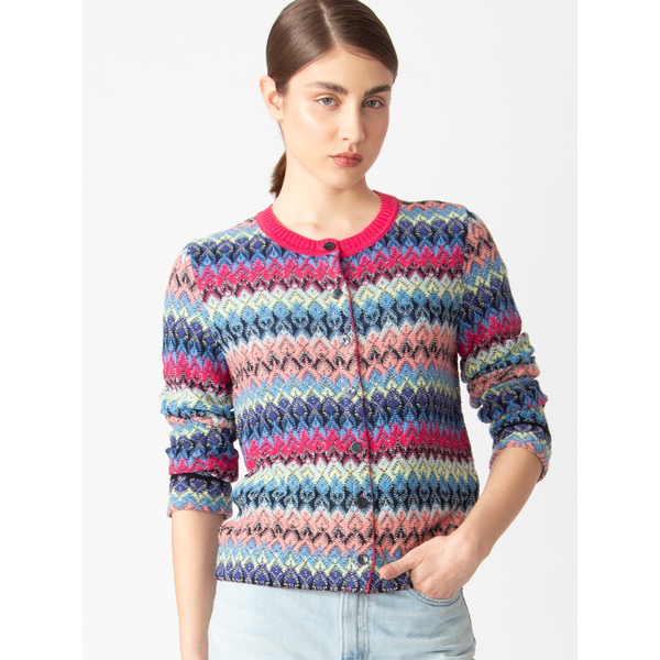 irojikake（イロジカケ） SAILOR CARDIGAN レディース sailor-collar-cardigan-boucle-