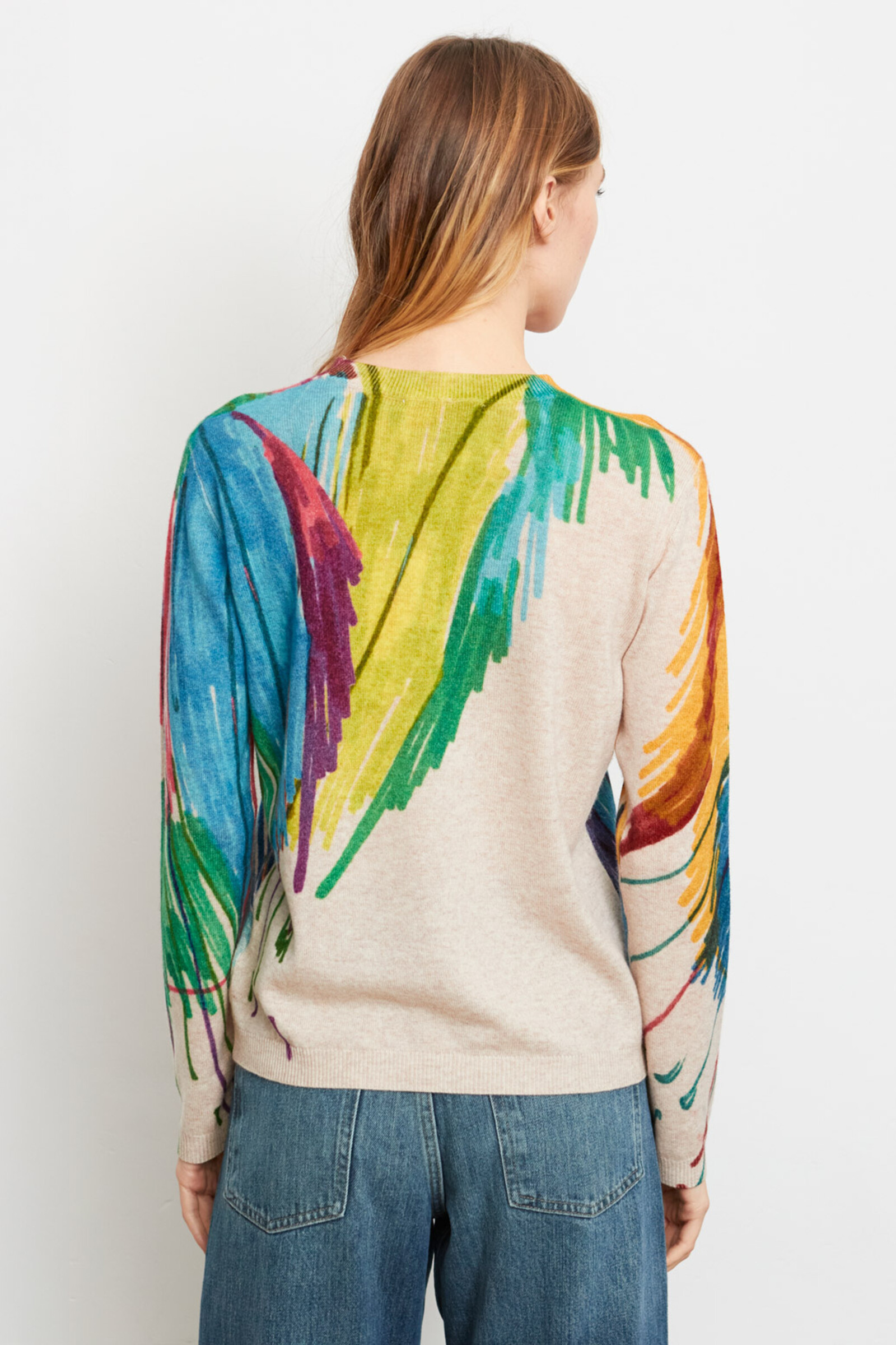 Aldo Martins  Aldo Martins - Sweater Batu | Luxe Damestrui met Kleurrijk Design