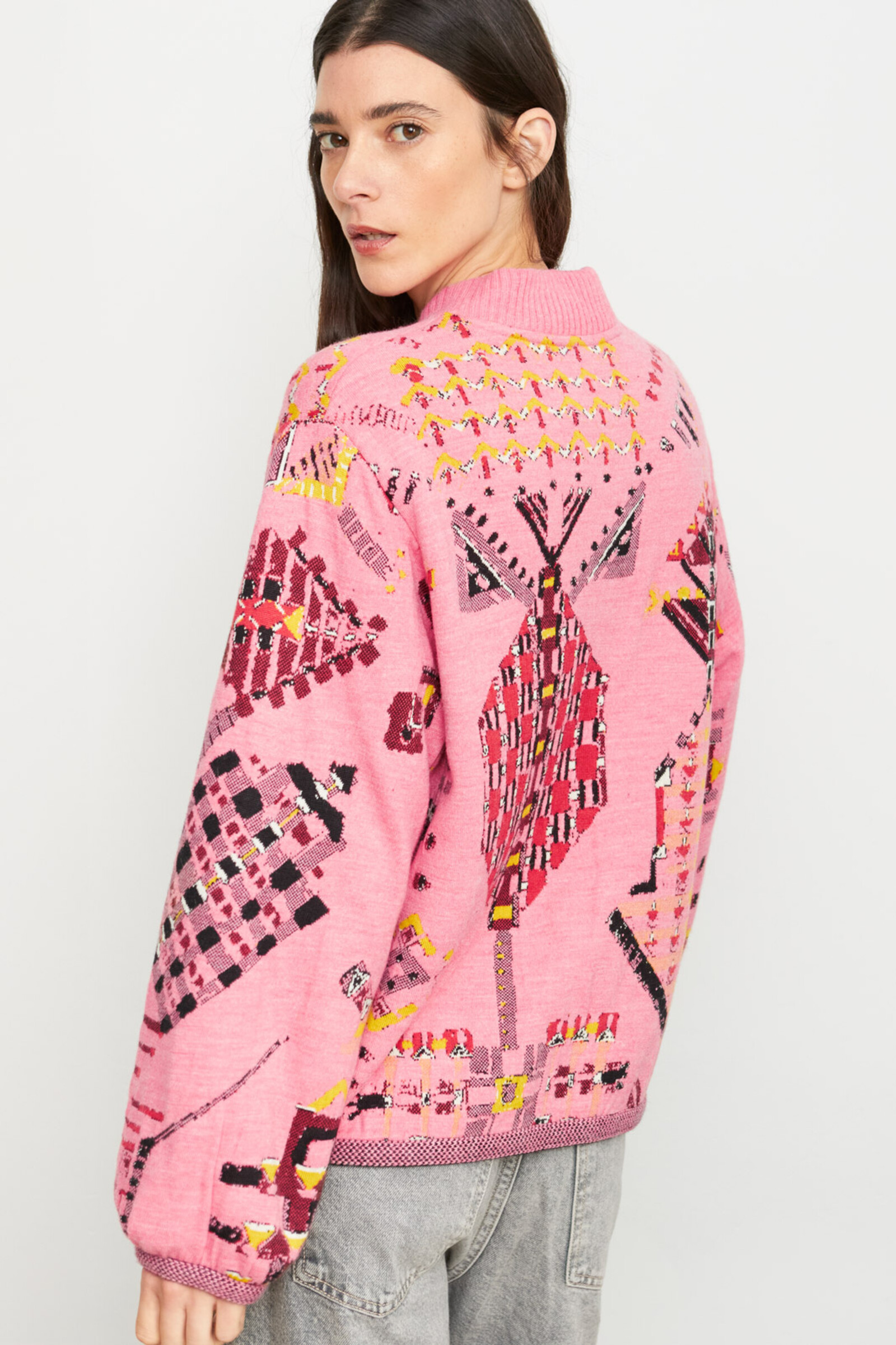 Aldo Martins  Aldo Martins - Bomber Jacket Diran  | Luxe Damesjack Merinowol