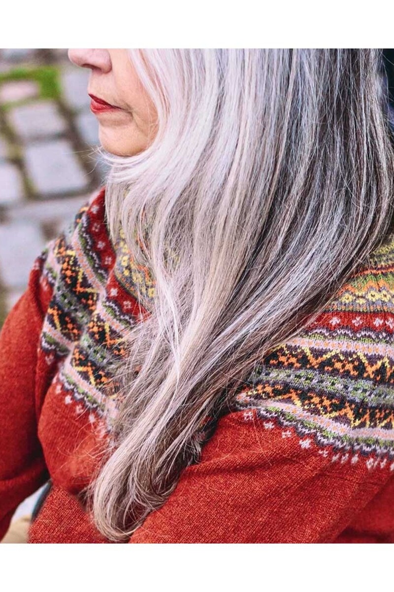 Eribé Alpine Short Cardigan Copperleaf | Koperkleurig Merinowol Vest