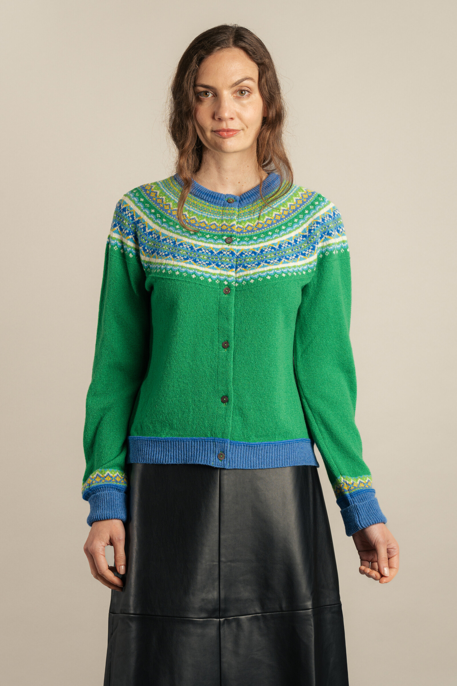 Eribé Eribé Alpine Short Cardigan Luscious | Breathtaking Women’s Cardigan of Merino Wool