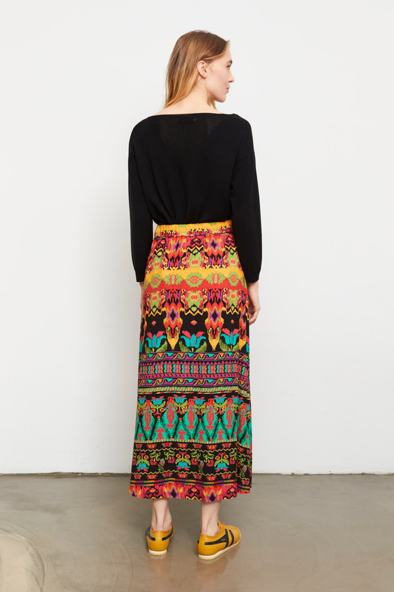 Aldo Martins  Cap Juluca A New Story Aldo Martins - Skirt Iris | Spectacular Skirt with Mediterranean Print