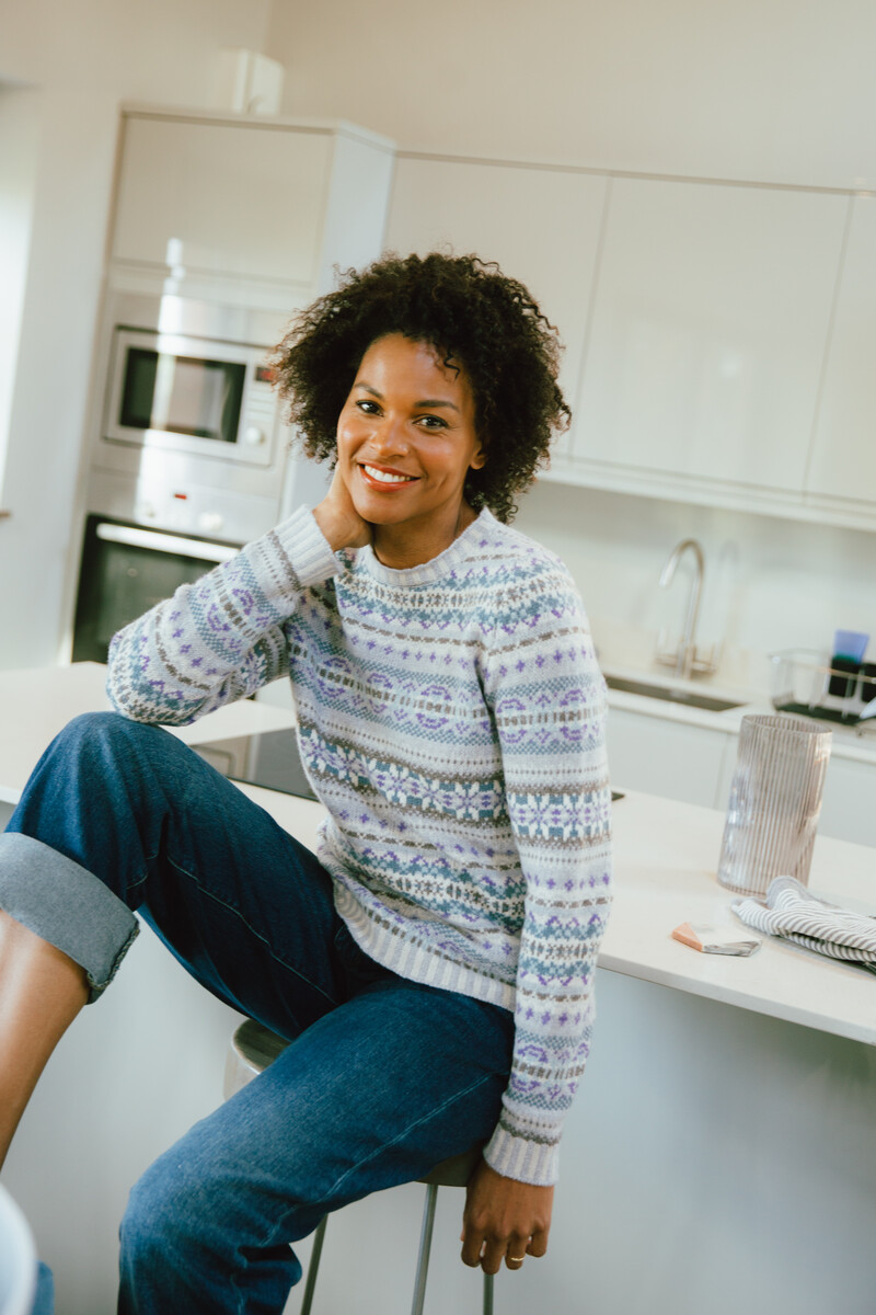 Eribé Kinross Sweater Chakra | Unique 100% Lambswool Sweater