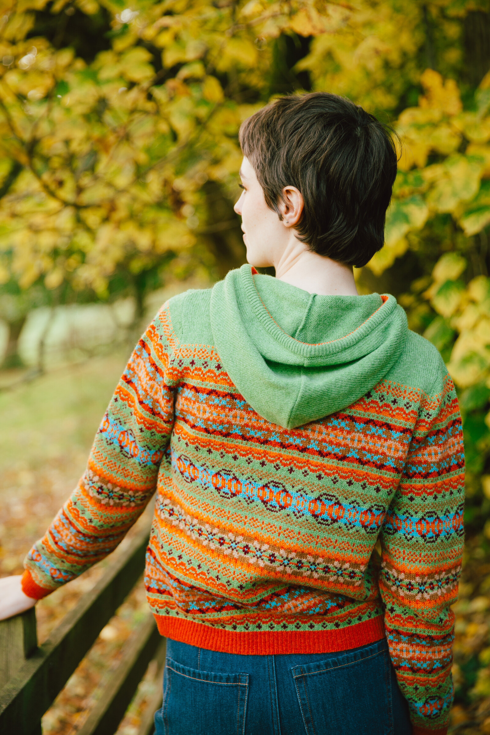 Eribé Eribé Kinross Hoody Sweater Furnace | Markantiger Pullover aus 100% Lammwolle