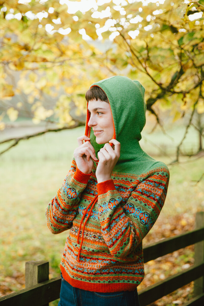 Eribé Kinross Hoody Sweater Furnace | Pull Distinctif en 100 % Laine d'Agneau