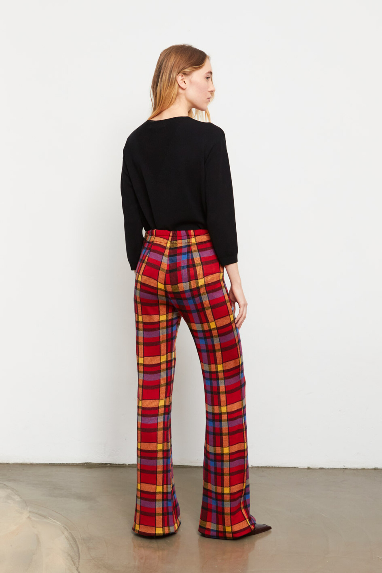 Aldo Martins  Aldo Martins Pants Khan | Pantalon à Carreaux Frappant