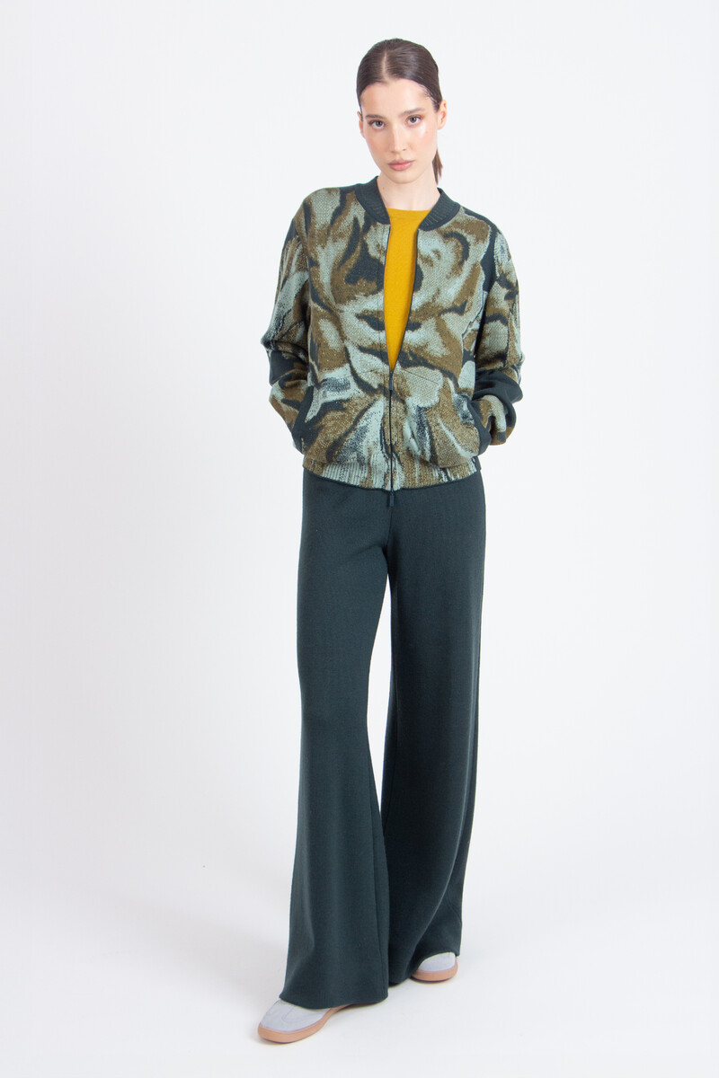 IVKO - Bomber Jacket Furnishing Florals Pattern Forest | Veste Bomber IVKO Époustouflante à Motif Floral