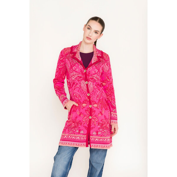 Expressive KOOI Cardigan Mey – Soft, Colourful & Elegant – View