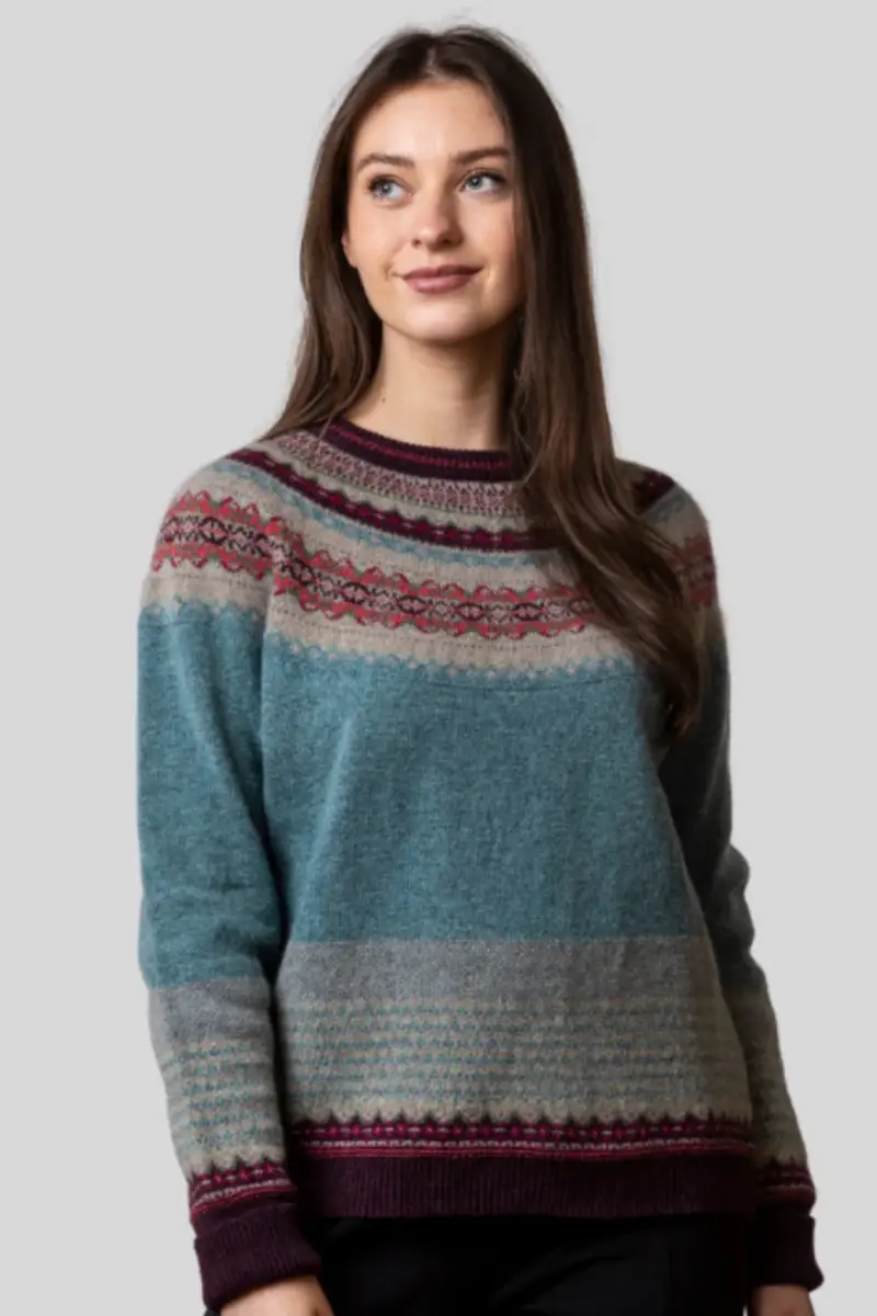 Eribé Alpine Sweater Oldrose |  Warm and Soft Sweater with Tender Shades