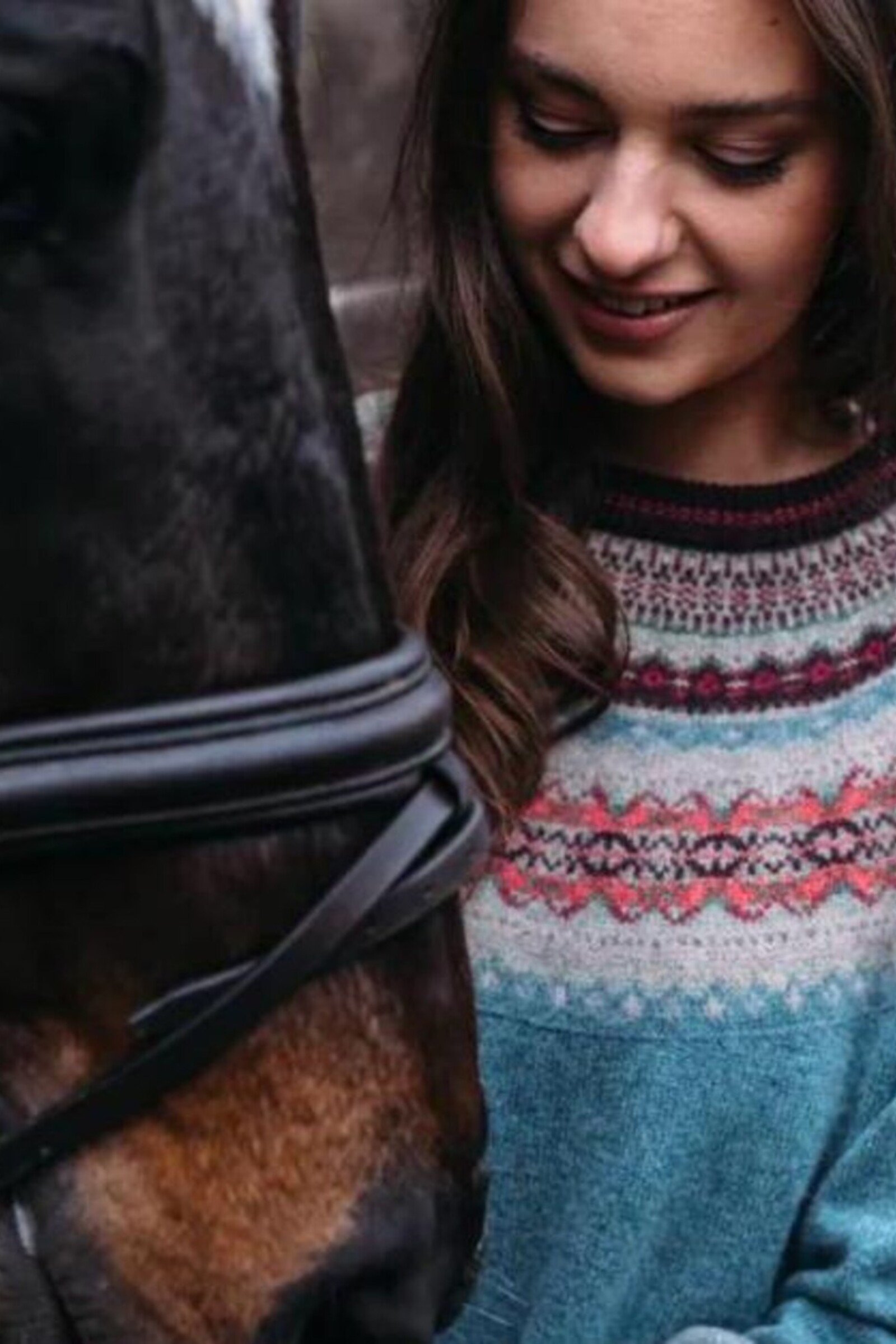 Eribé Eribé Alpine Sweater Oldrose |  Warme en Zachte Trui met Tedere Tinten