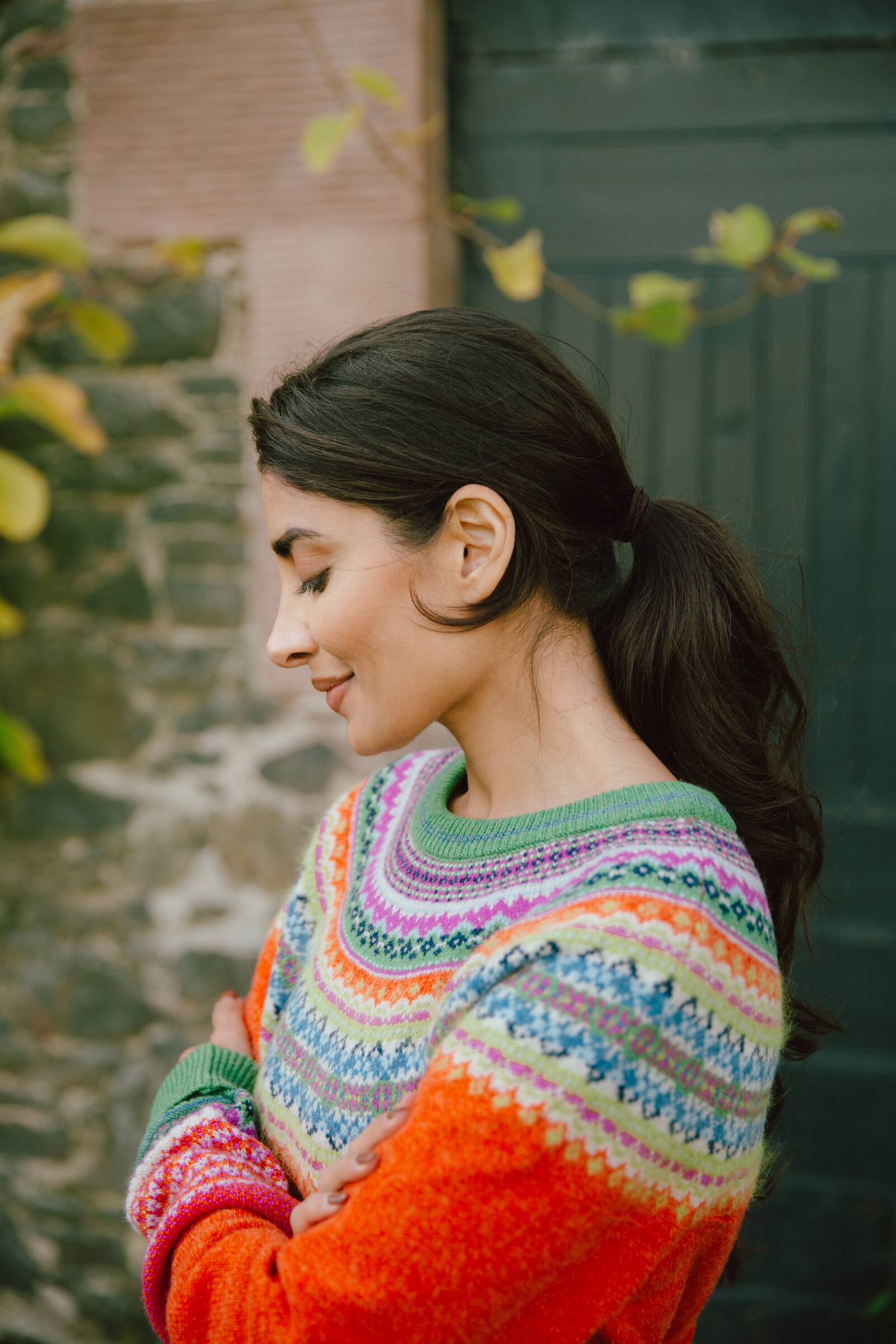 Eribé Eribé Alpine Short Sweater Bellarose|  Pull Chaud et Doux aux Teintes Vives