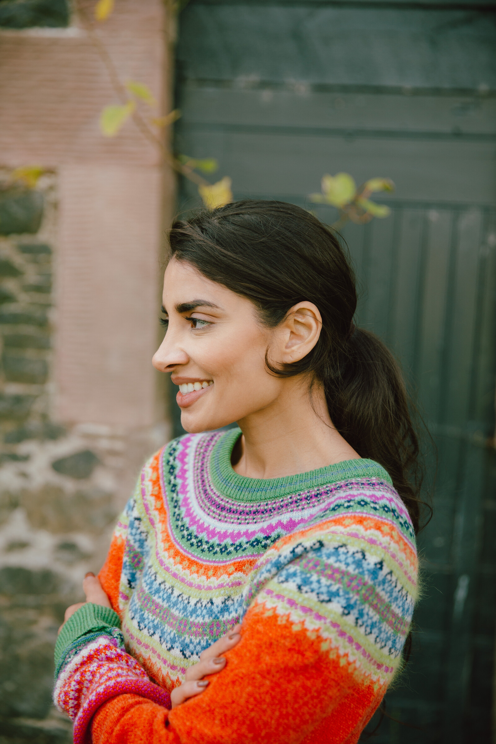 Eribé Eribé Alpine Short Sweater Bellarose|  Pull Chaud et Doux aux Teintes Vives