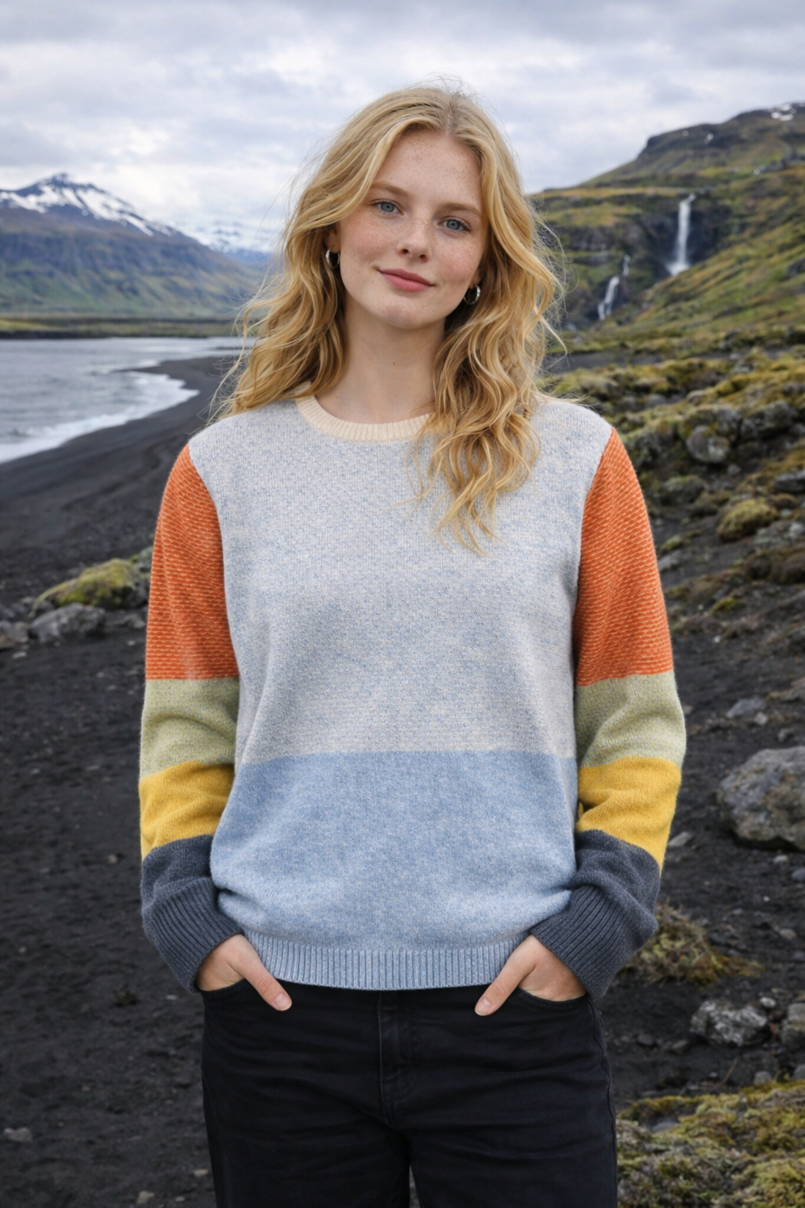 Eribé Eribé Melrose Tweed Sweater Musselburgh |  Charaktervoller Pullover aus 100% Extrafeiner Merinowolle