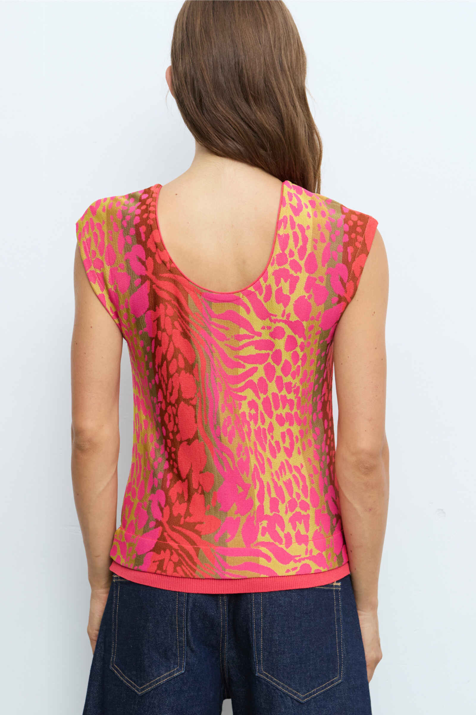 Aldo Martins  Aldo Martins - Shirt Animal Print Coral | Beestachtig Mooi Shirt van Aldo Martins