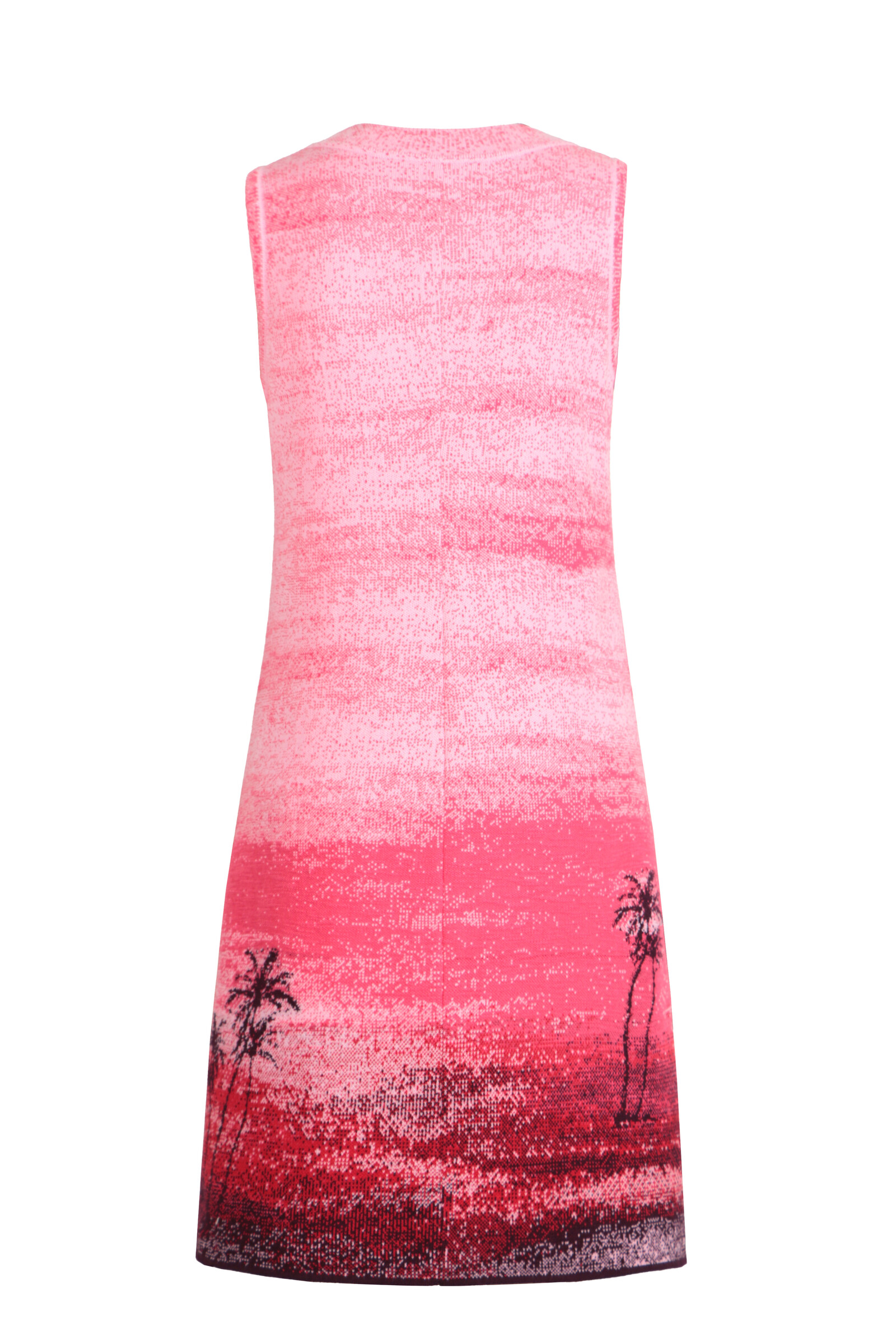 IVKO  Woman IVKO - Jacquard Dress Urban Sun Pattern Pink | Airy and Elegant Summer Dress