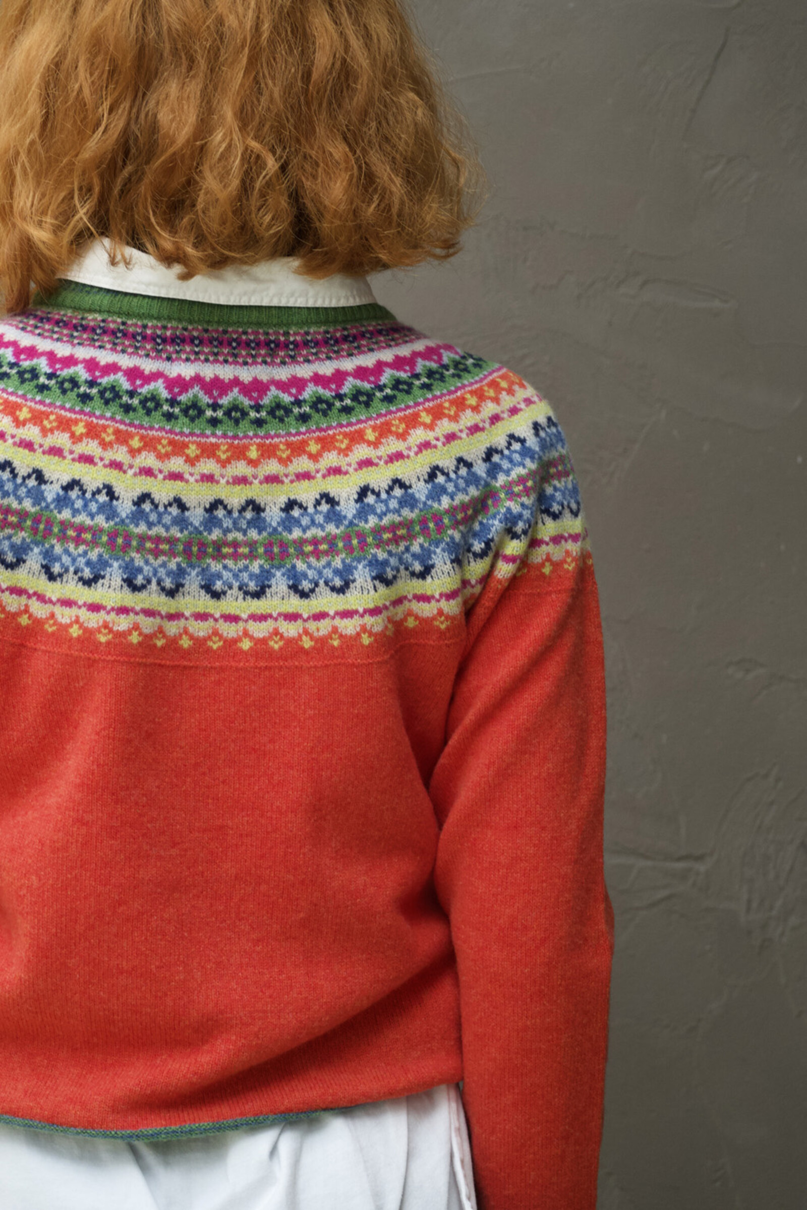 Eribé Eribé Alpine Short Sweater Bellarose |  Warmer und Weicher Pullover in Leuchtenden Farbtönen