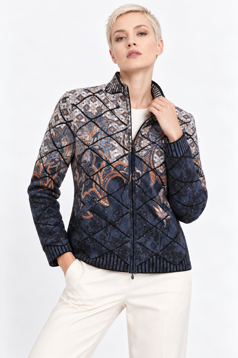 IVKO - Printed Jacket Marine
