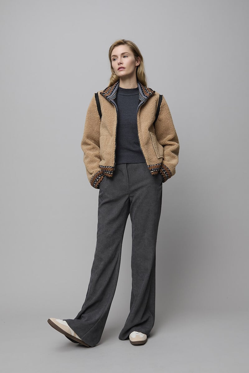 Aldo Martins - Reversible Jacket Brown | Stoer Jasje met Bruine en Zwarte Buitenkant
