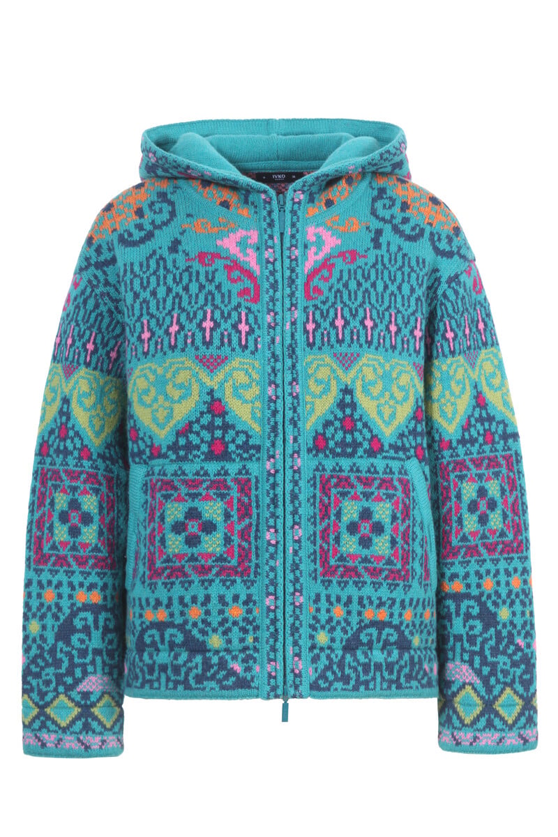 IVKO - Hip Jacket Azulejo Adria | Stunning Jacket with Portuguese Motifs