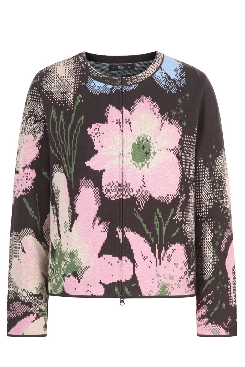 IVKO - Cardigan Petal for Armor Chocolate | Exclusief Vest van 100% Katoen, Winterse Must-Have