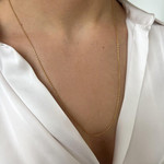 ByNouck Base mini fine necklace Long 55 cm