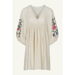 By-Bar Philou embroidery dress Sand