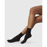 Swedish Stockings Maja flower socks Black One size