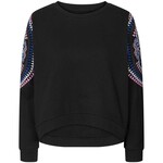 Lollys Laundry Agra sweat Washed black