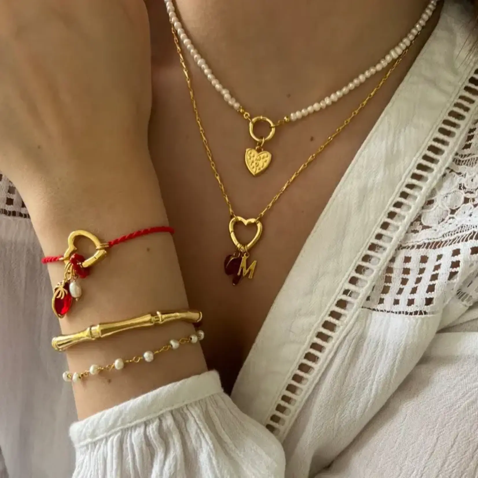 ByNouck Base heart clasp