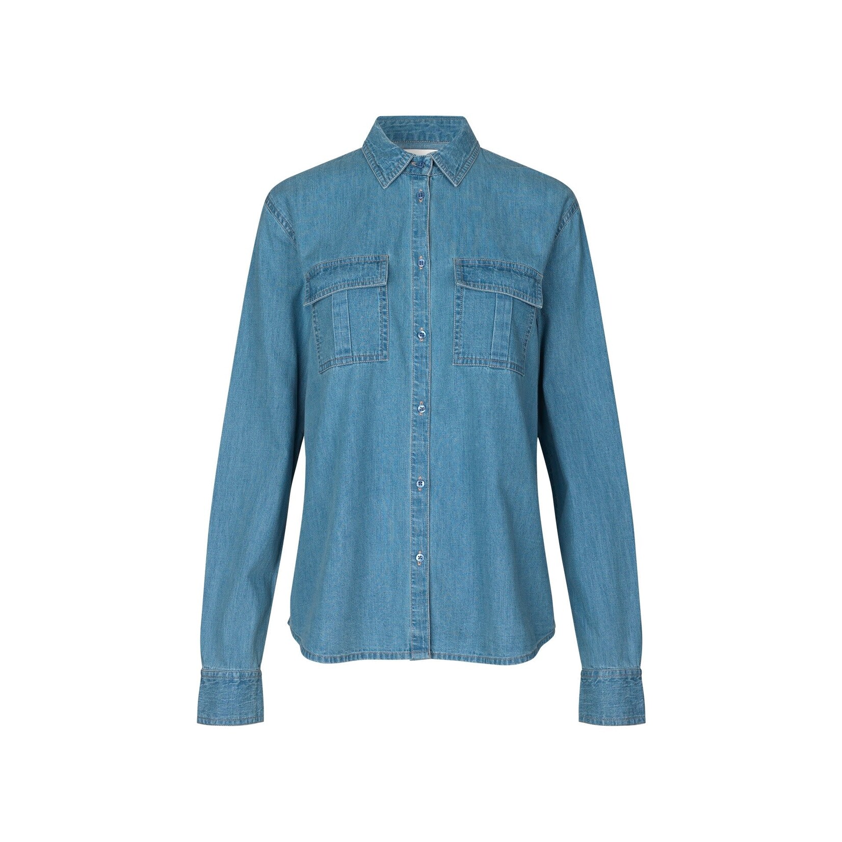 Lollys Laundry Jalna shirt Light blue