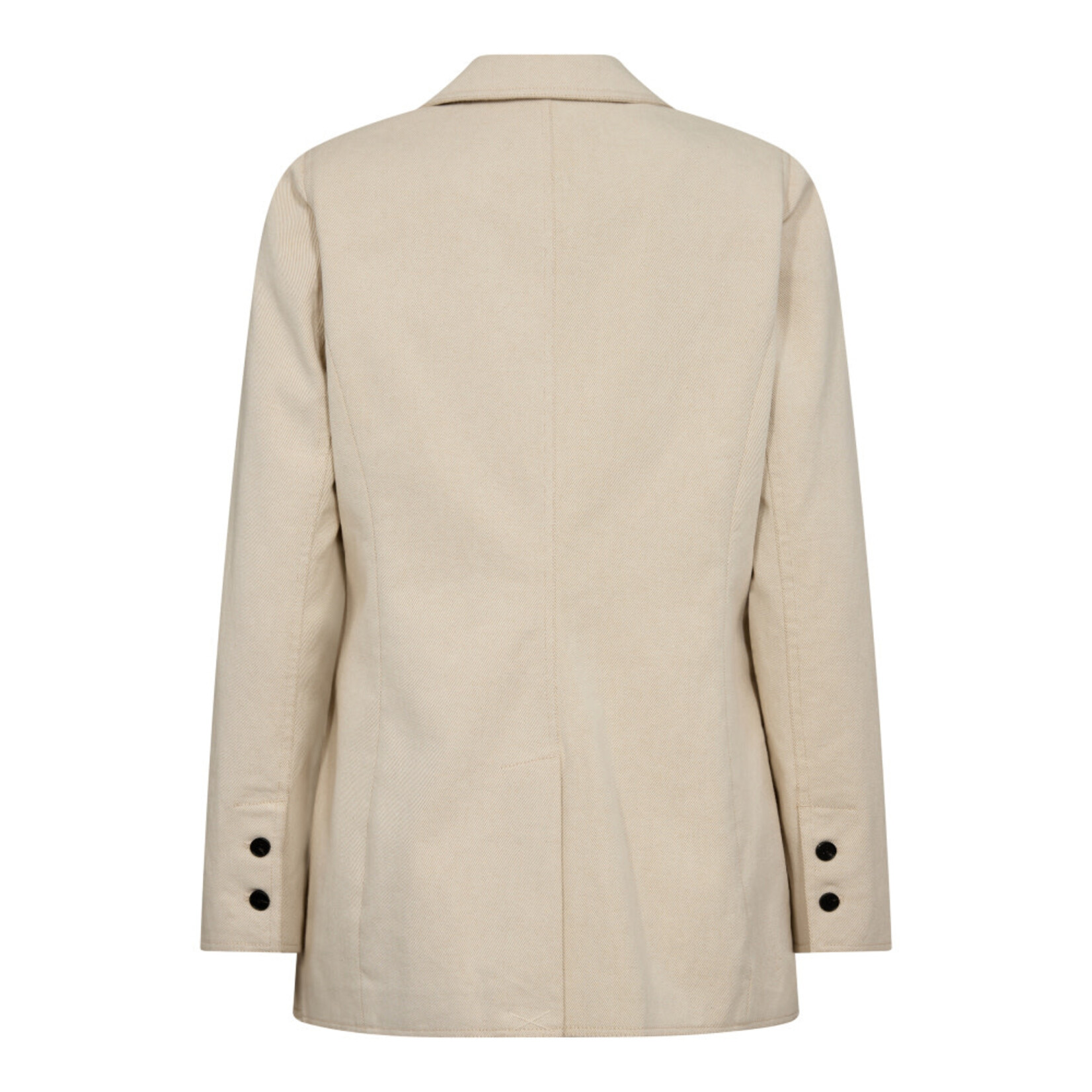 Co'couture Aries denim blazer Bone