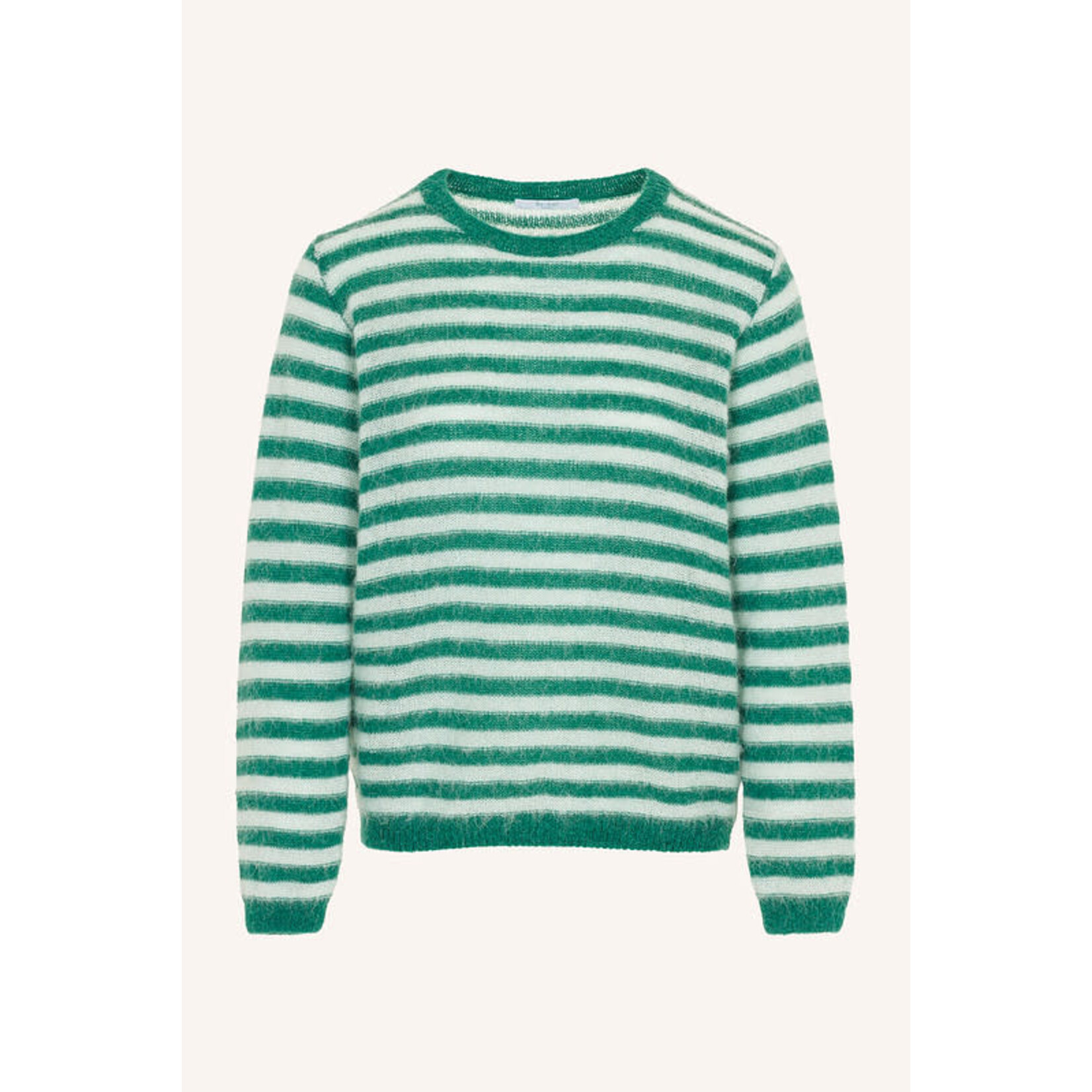 By-Bar Gwen thin stripe pullover Evergreen