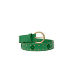 Fabienne Chapot Flower studded belt Green Apple