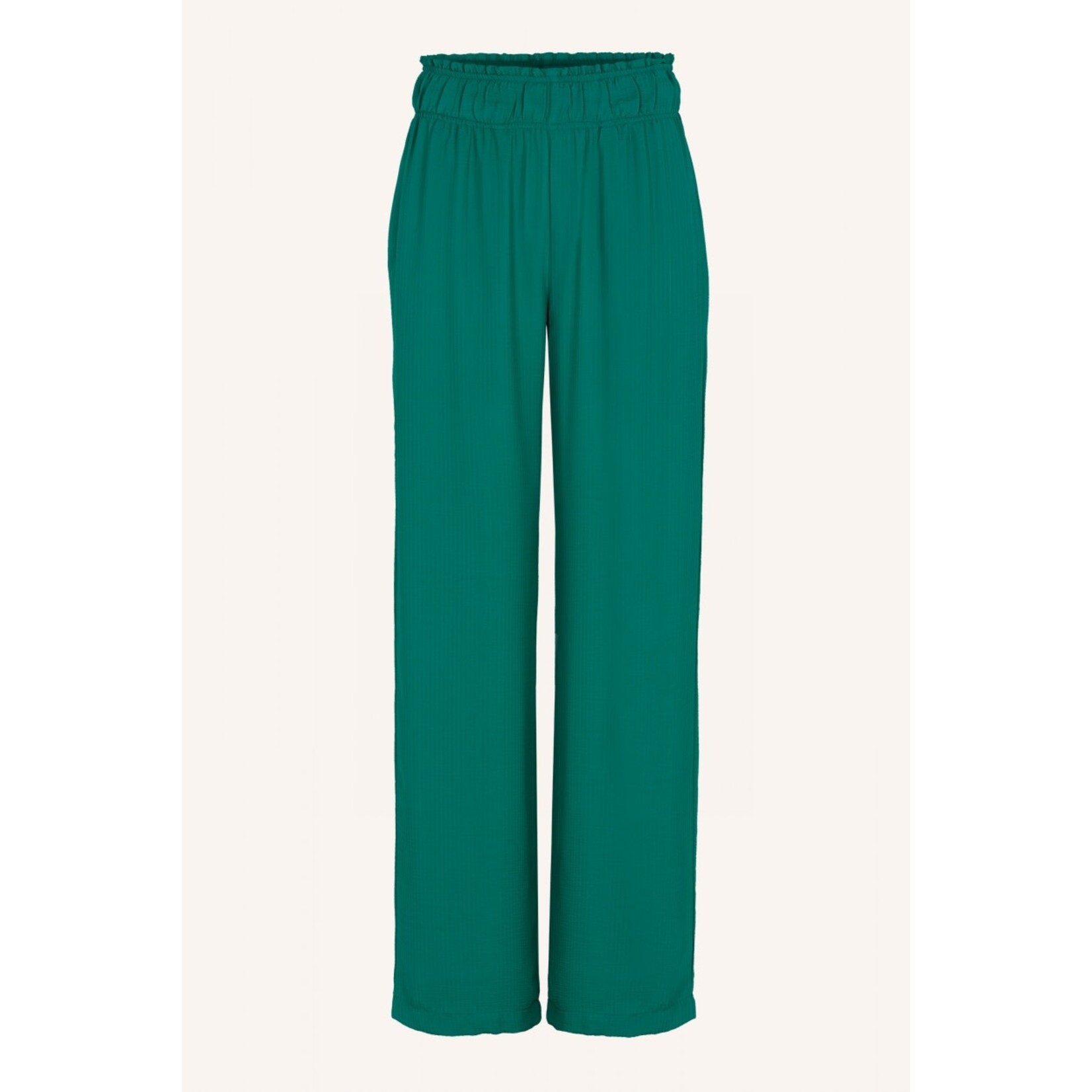 By-Bar Robyn satin stripe pant Evergreen