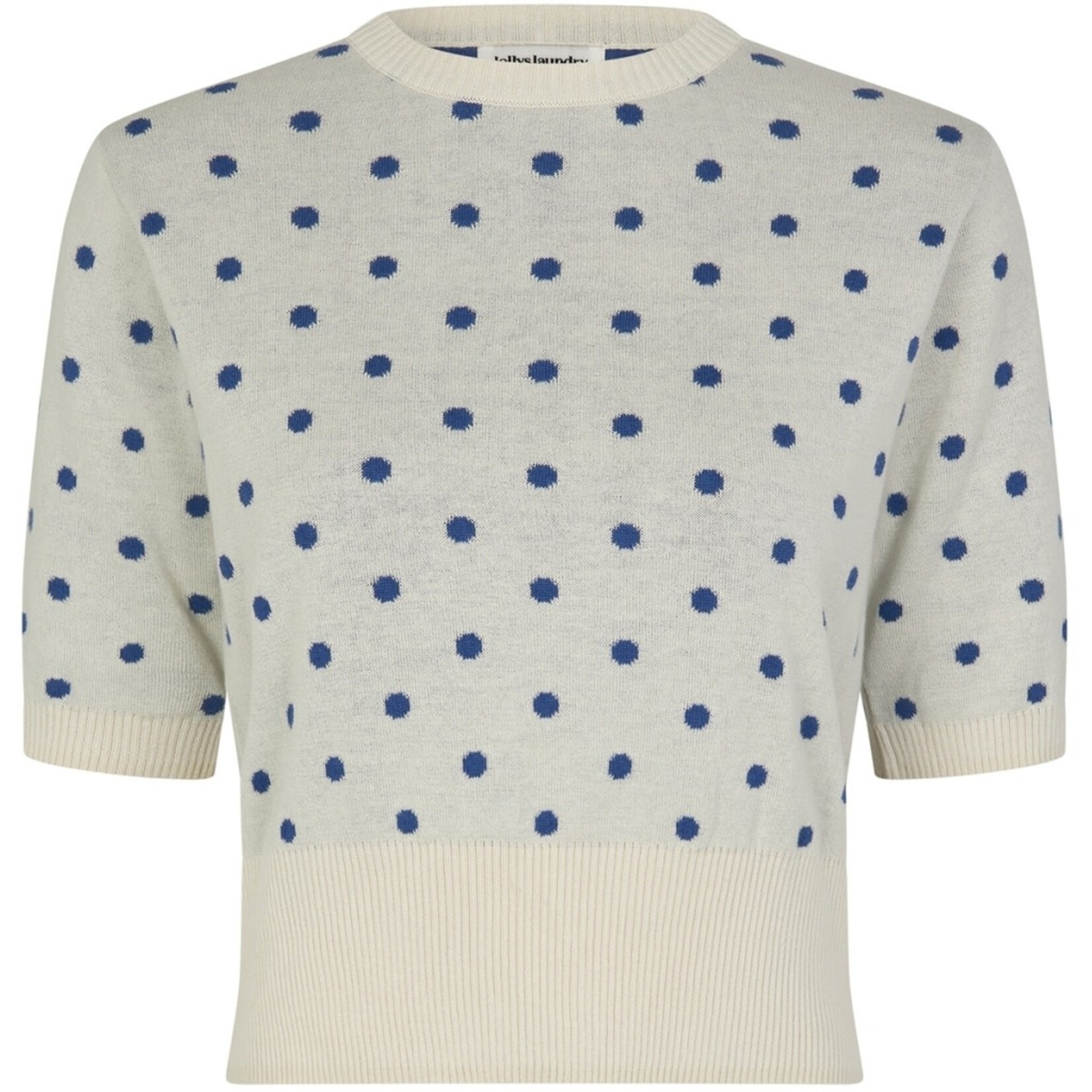 Lollys Laundry Clover knit jumper Blue