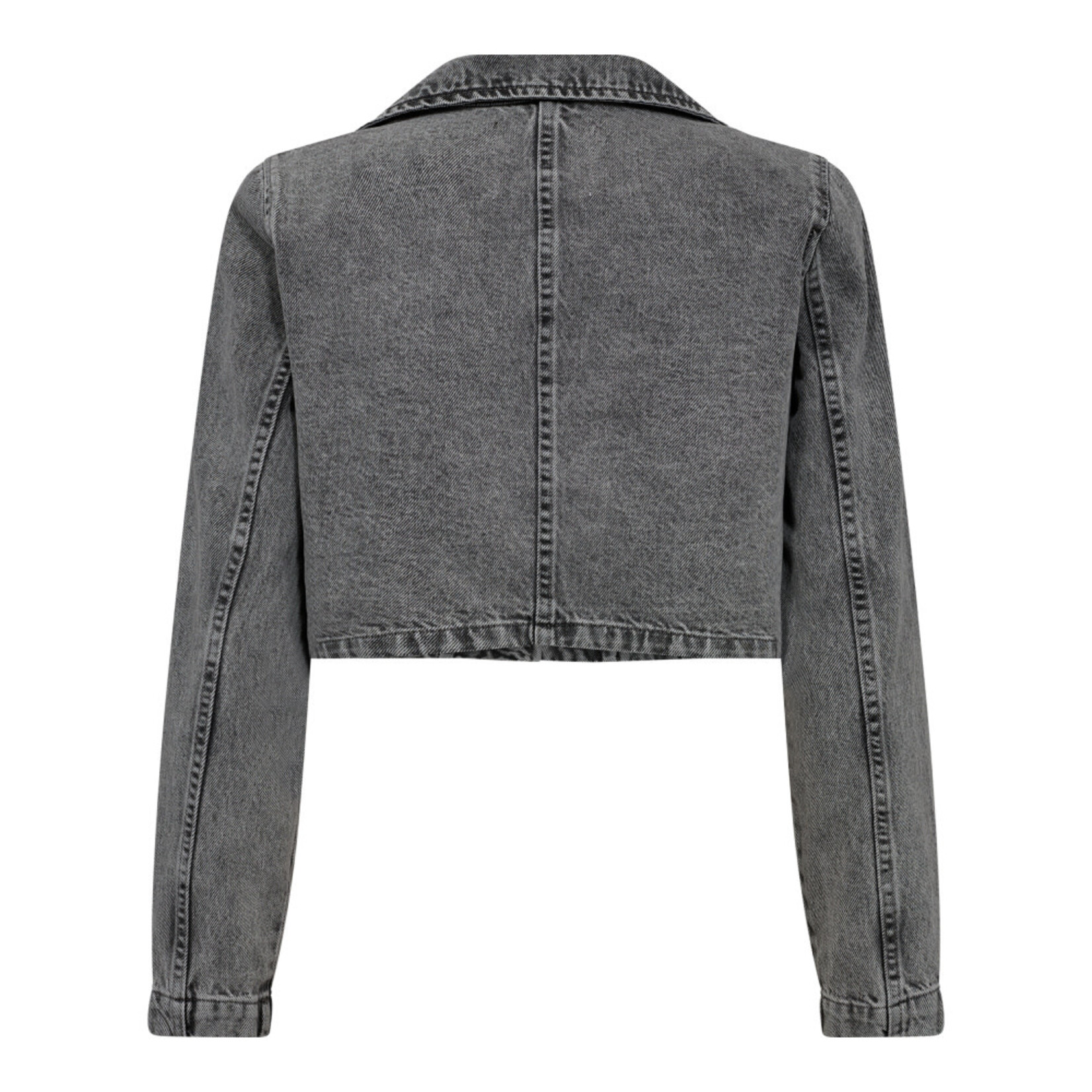 Co'couture Vika crop blazer Mid grey