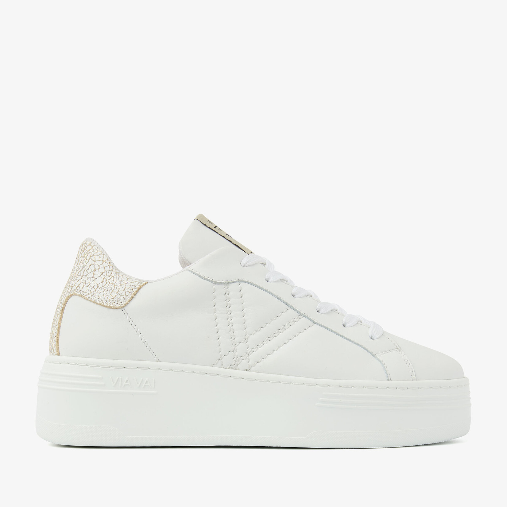 Viavai Isa Layne platform sneaker Bianco