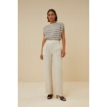 By-Bar Robyn linen  pant Chalk