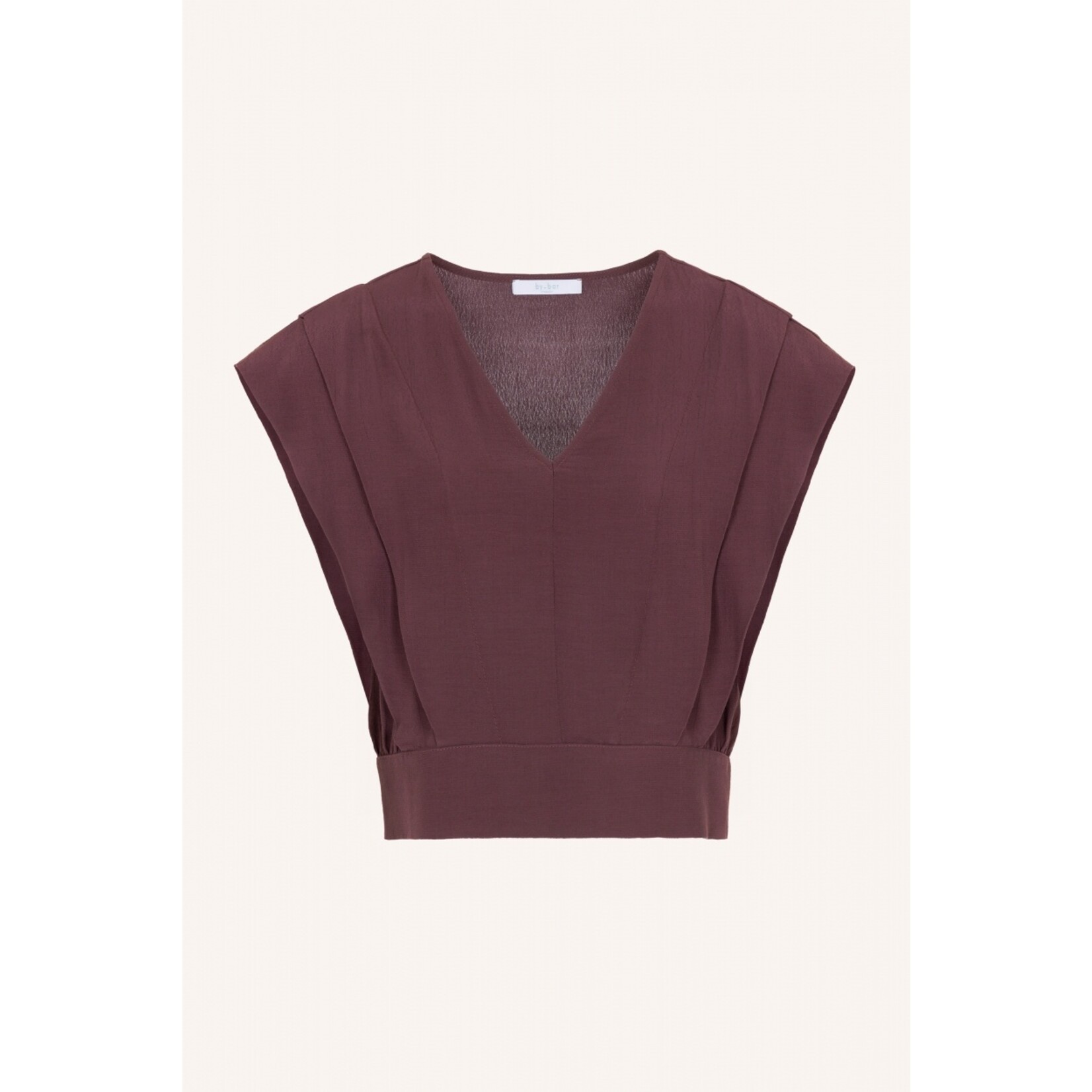 By-Bar Cathy viscose blouse Huckleberry