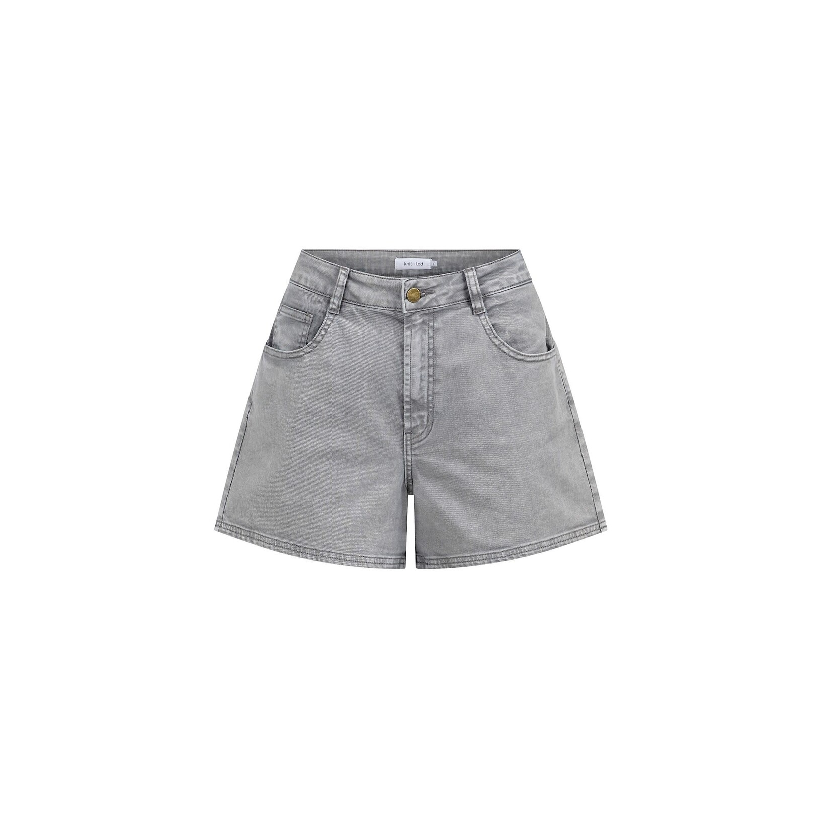 Knit-ted Darcy short Grey