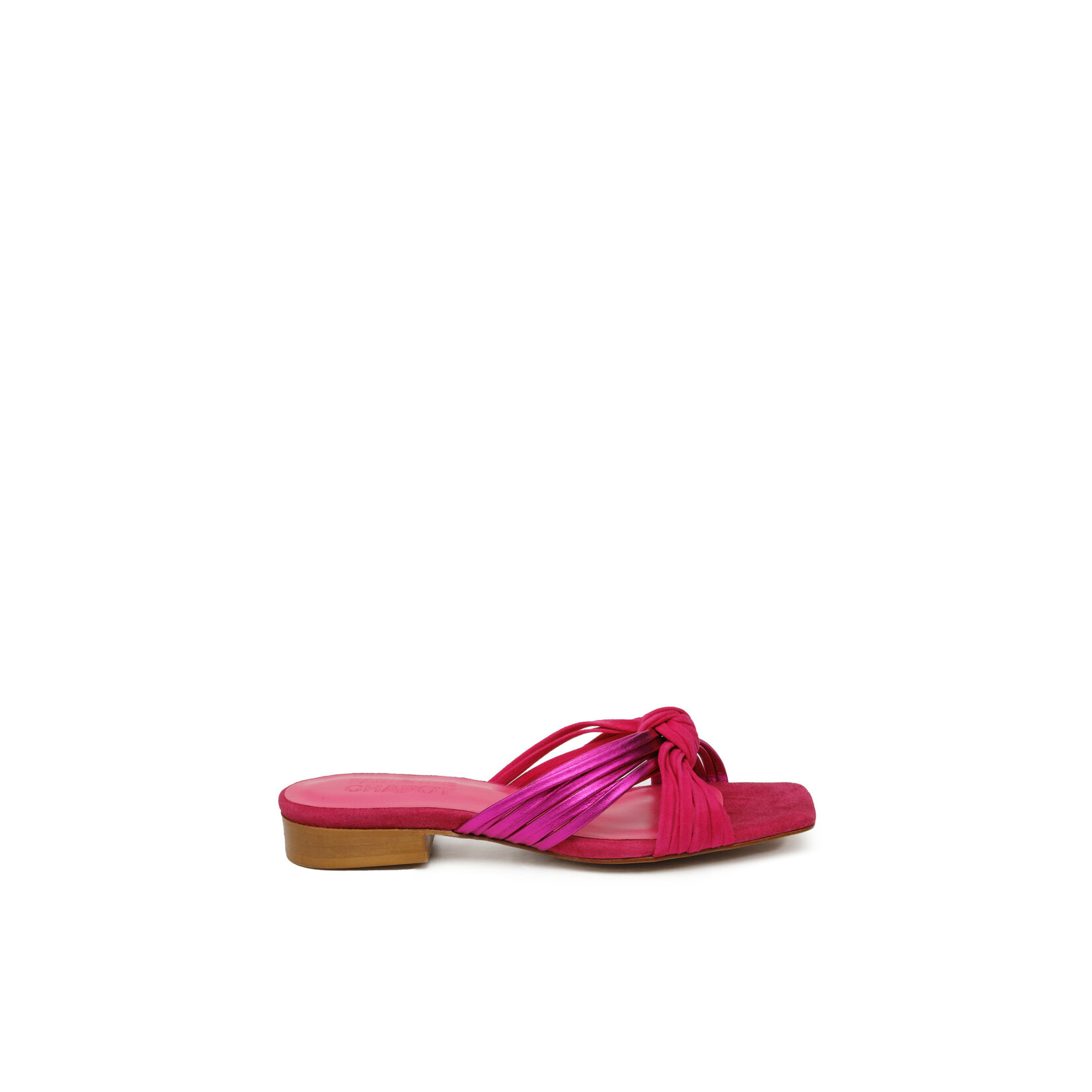 Fabienne Chapot Momo sandal Pink metallic