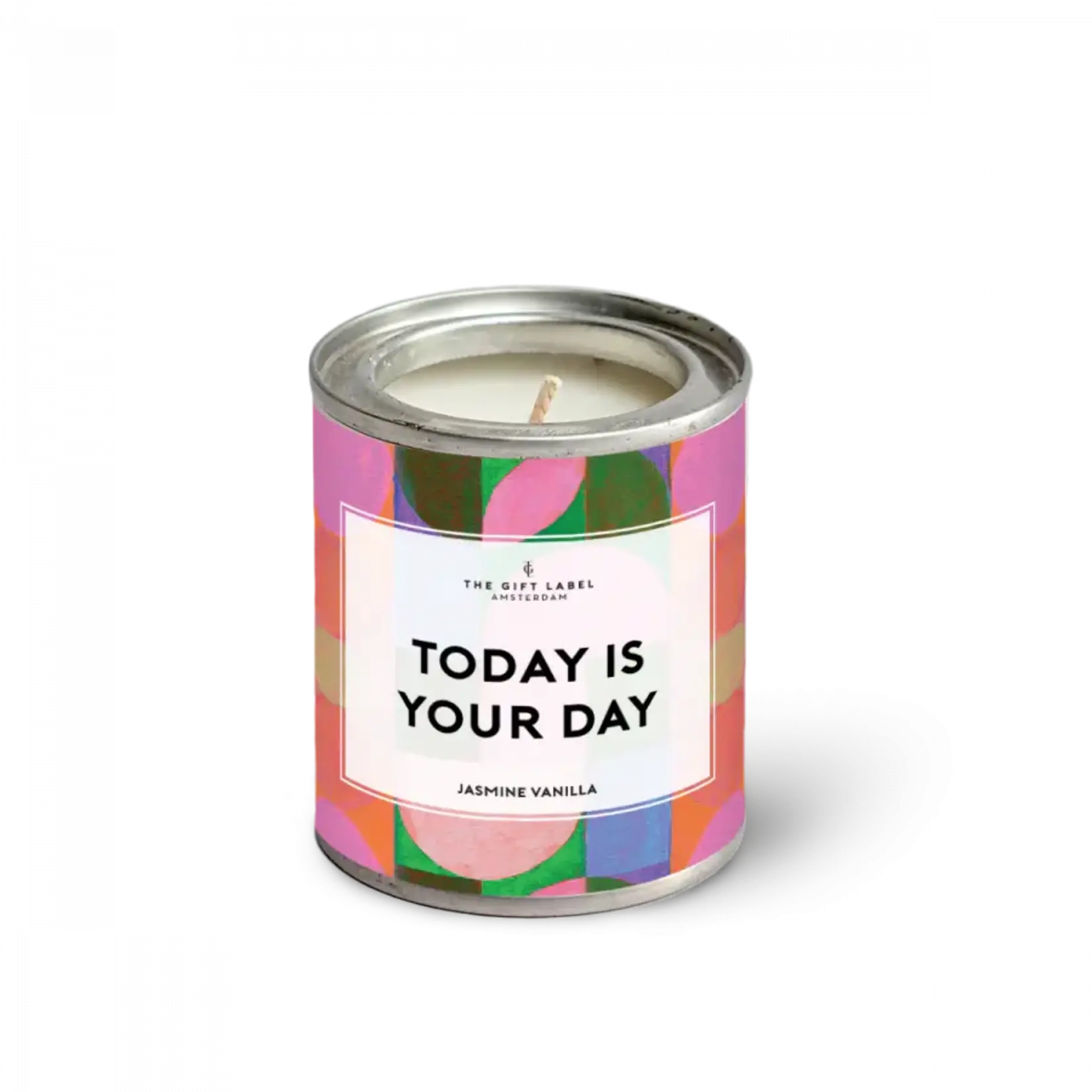 Gift Label Candletin Today is your day