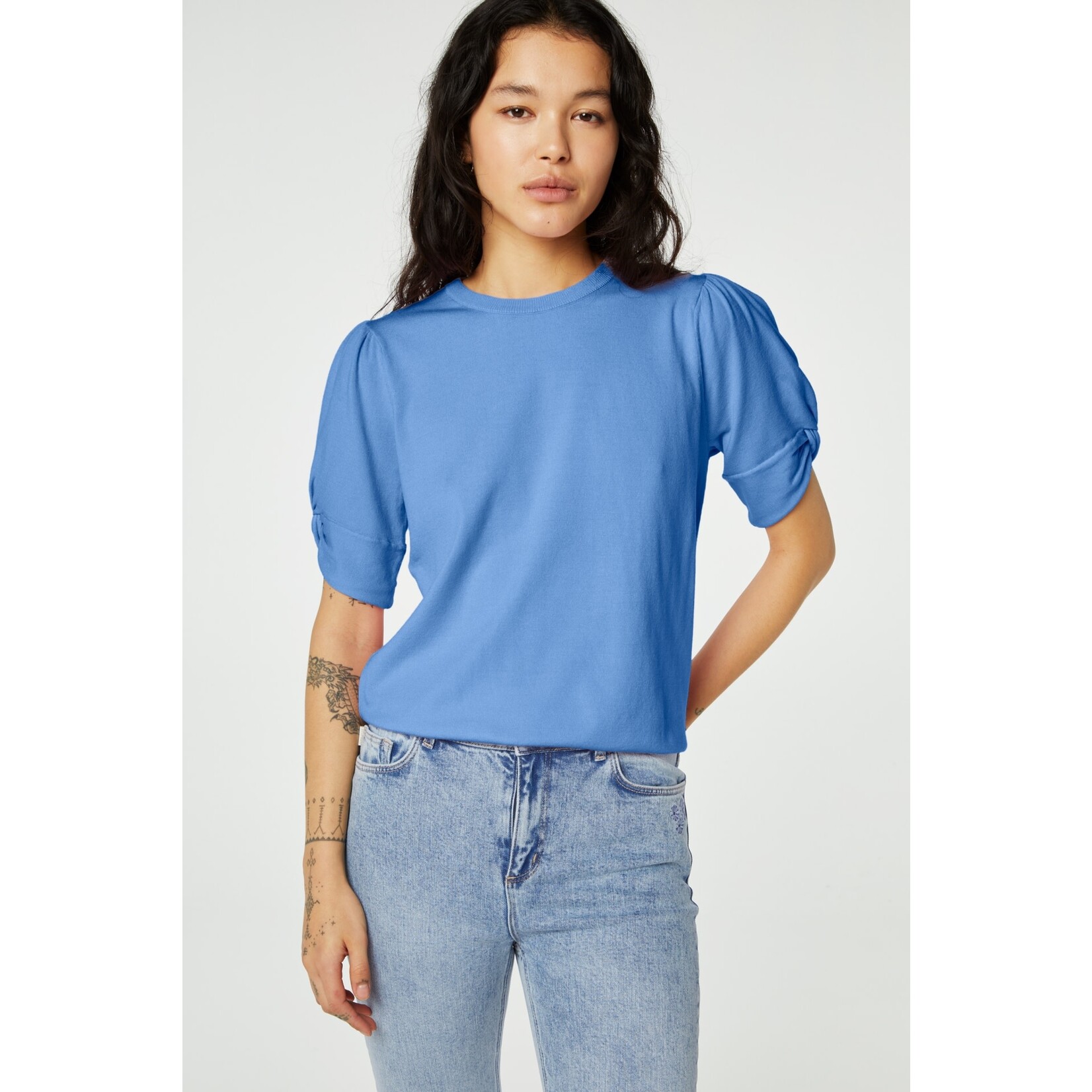 Fabienne Chapot Molly twist pullover Cornflower blue