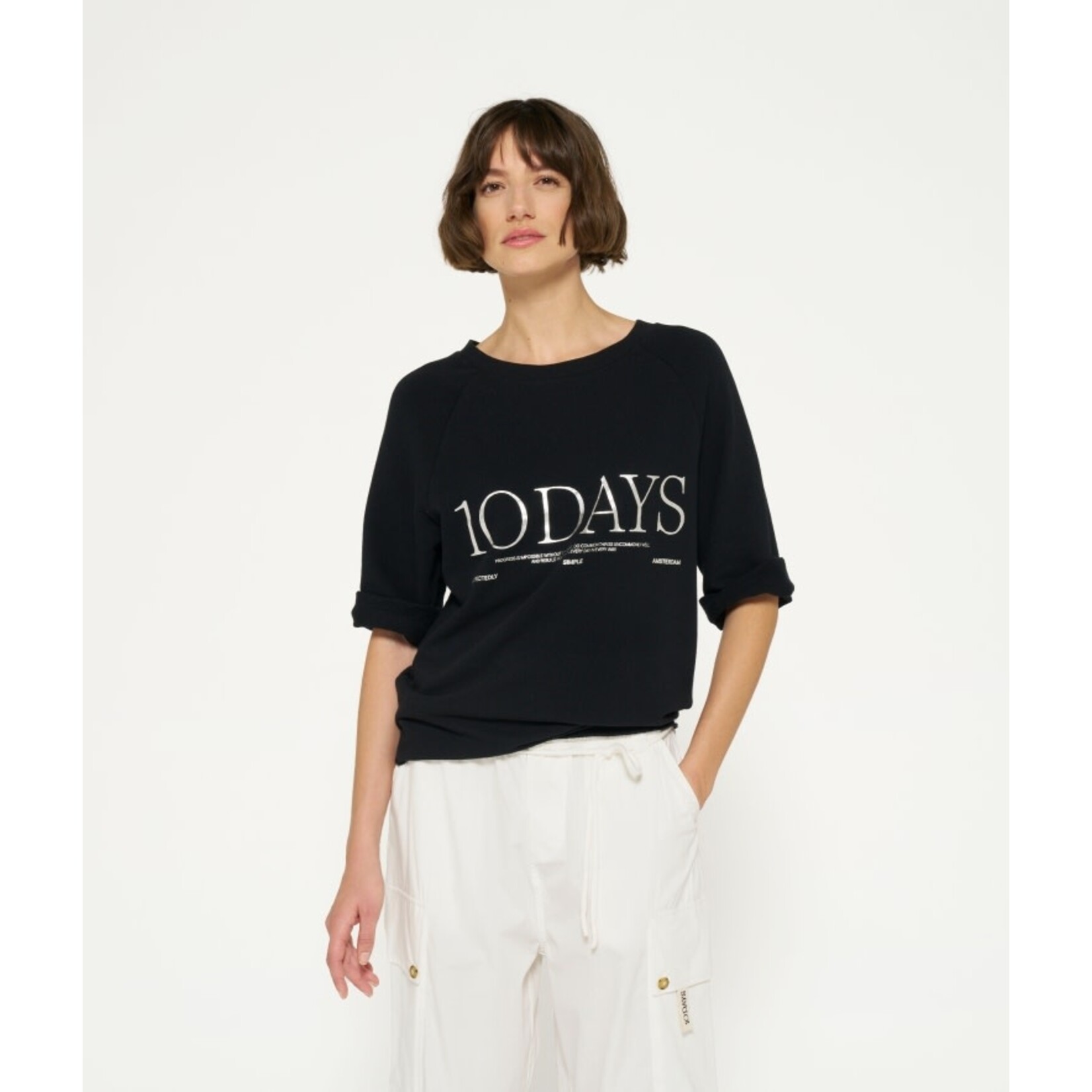 10Days Beach sweater 10DAYS Black