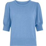 Minus Liva knit tee Vista blue