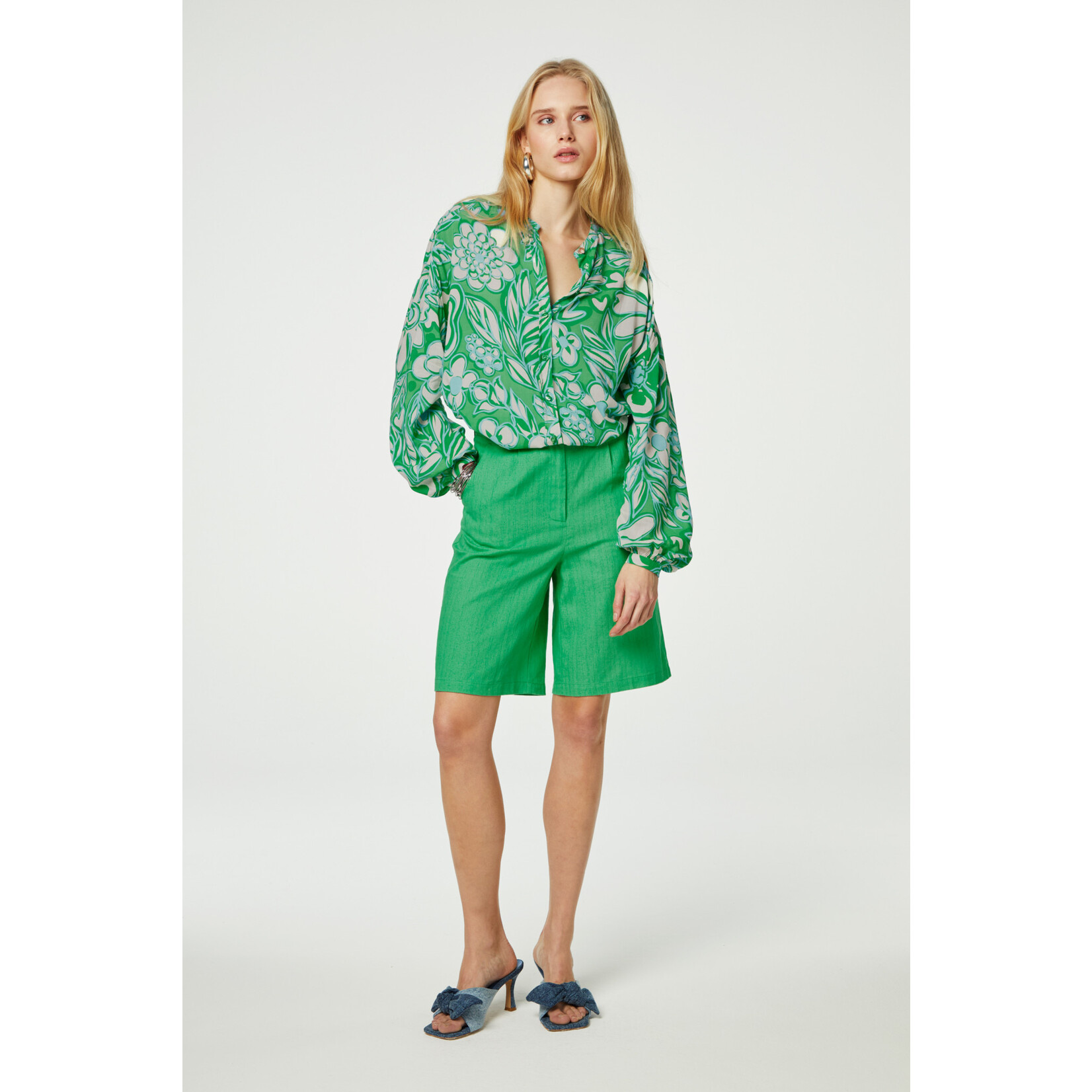 Fabienne Chapot Lexi blouse green Apple