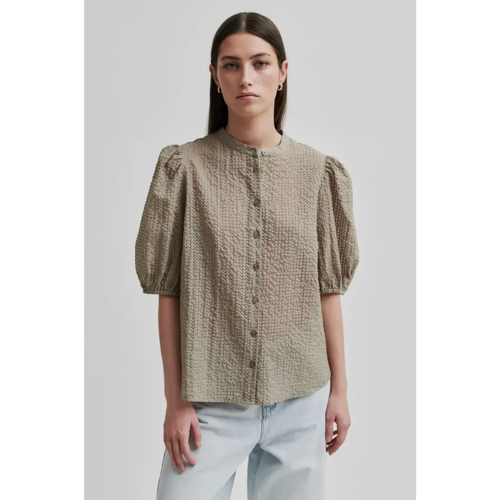 Second Female Tascha shirt Vintage khaki
