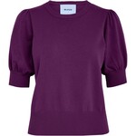 Minus Liva knit tee Dark purple