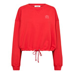 Co'couture Clean crop tie sweat Flame